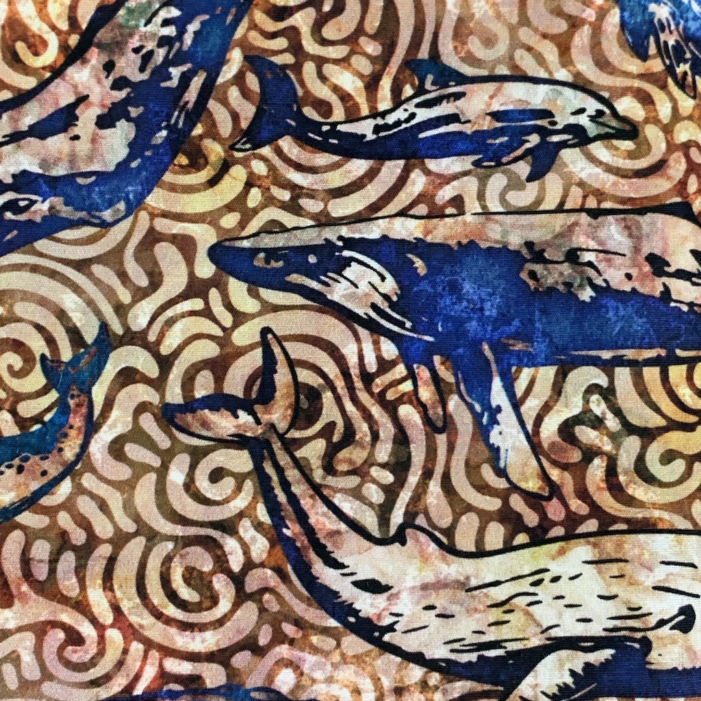 whale daycare cot sheets
