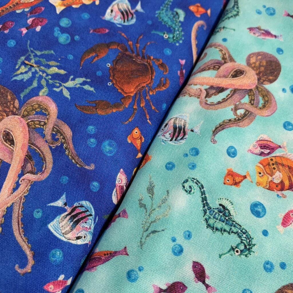 octopus garden preschool and daycare cot sheets
